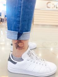 脚踝-苏州一渡刺青纹身馆