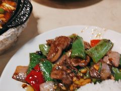 尖椒牛肉饭-玲又珑美食(盘福路店)