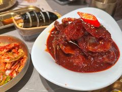 -草家酱蟹炭火烤肉店(珲春南路一店)