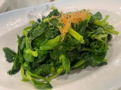 清炒豌豆苗-三义和酒楼(广渠门店)