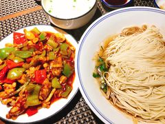 酱爆牛蛙面-十面春风·江南面馆(崇宁路店)