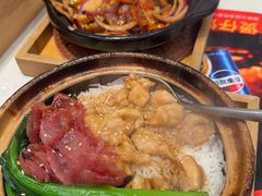 腊味冬菇滑鸡煲仔饭-膳心记-明火四宝煲仔饭(燕南店)