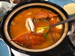 番茄炖青蟹豆腐煲汤-菲乐餐厅(三十年经营·湖滨路店)