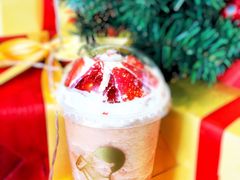 雪山莓莓桂花冻-喜茶(北京五棵松华熙店)