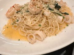 奶油海鲜意面-WOLFGANG PUCK KITCHEN & BAR(迪士尼小镇店)