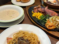 牛肝菌风味黑胡椒培根意面-萨莉亚意式餐厅(杭州滨江天街店)