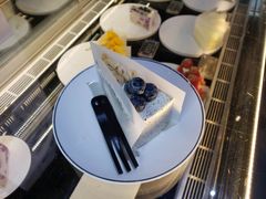 黑芝麻蓝莓榛子慕斯-The open life(万象城店)
