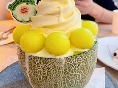 哈密瓜冰淇淋-玲婧胡同·生日蛋糕·餐厅(嘉里城店)