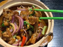 啫啫牛蛙煲-绿柠食堂(北外滩店)