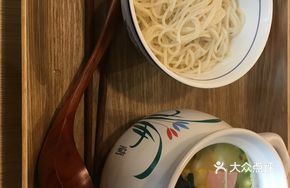 Golden Broth Mushroom Noodles