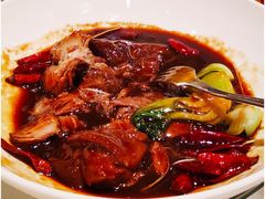 香辣浓汁扣圆蹄-西安凯悦酒店·湖畔中餐厅