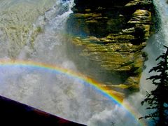 -阿萨巴斯卡瀑布观景点