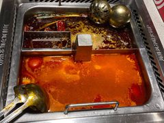 最爱的番茄汤锅底-海底捞火锅(海宁路店)