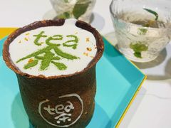 饼干杯奶盖茶-茶是一枝花泡茶店
