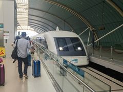 -龙阳路磁悬浮列车总站-停车场