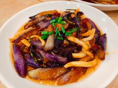 鱿鱼茄子-红灯笼龙凤饭店(宁波老字号店)