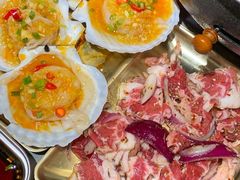 -围炉肉舍•炭烤活鳗•丹东海鲜烤肉(步行街店)