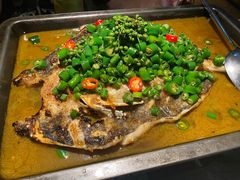 -探鱼·鲜青椒爽麻烤鱼(北京路天河城店)