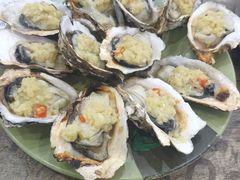 炭烧蒜蓉生蚝-贞姨美食·老字号海鲜大排档