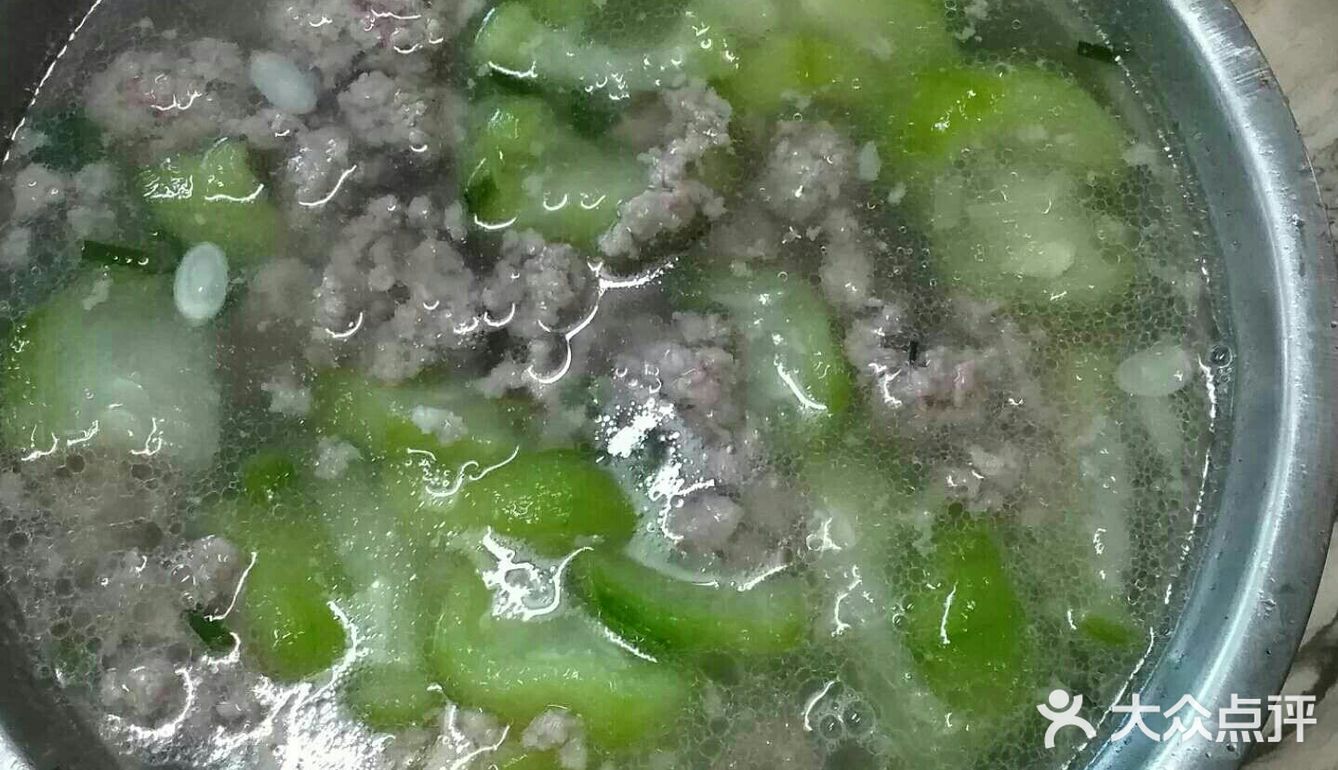 肉沫水瓜汤，夏天多喝汤，好喝不上火