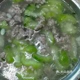 肉沫水瓜汤，夏天多喝汤，好喝不上火