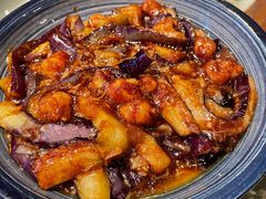 鲜贝烧茄子-那家小馆•北京菜•烤鸭(香山店)