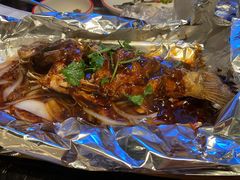 酱烤活鲈鱼-新白鹿餐厅(虹桥南丰城店)