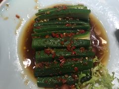 白灼秋葵-天和晟烤鸭店(玉泉西街店)