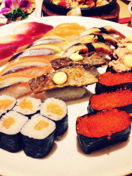 万岁料理回转寿司(华贸店)-"其实已经吃货很多次了 这次跟了一群人来