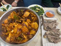 -尕有炕锅烤羊肉