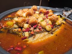 -探鱼·鲜青椒爽麻烤鱼(中天广场店)