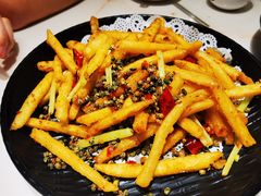 干煸藕丝-刘胖子家常菜·蹄花焖藕(兴业店)