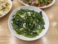 蒜泥空心菜-凡老头米线砂锅(古荡新村西粮站)