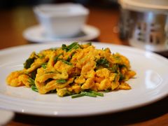 辣木苗炒鸡蛋-新荣记(西溪湿地店)