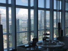 靠窗位-深圳中洲万豪酒店·大堂酒廊·高空海景