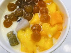 芋圆双皮奶-芒青柠·鲜果甜品茶(双中店)