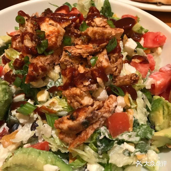 pizza kitchen(del monte ctr)-chickensalad图片-蒙特雷美食-大众
