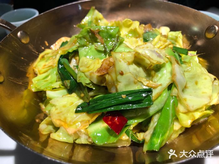 客庄民间菜(古美路店)干锅手撕包菜图片