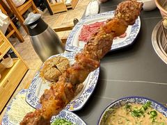碳烤鲜羊肉串-磁器铜锅涮肉(交大东路店)