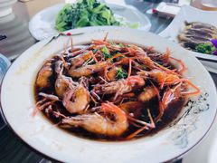 -七的湖·晚芳亭·阳澄湖农家菜·大闸蟹(莲花岛店)