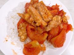 番茄猪扒饭-好好滋味茶餐厅
