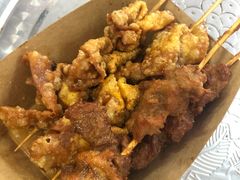 炸肉串-谢怀亮芝麻茶