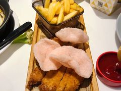 吉列猪扒拼薯条-龙记香港茶餐厅(久光百货店)