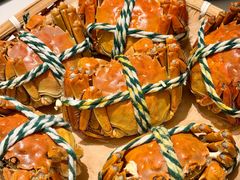 清蒸阳澄湖大闸蟹公蟹-丫丫蟹庄·苏式园林农家乐·阳澄湖大闸蟹(阳澄湖莲花岛店)