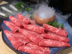 厚切安格斯雪花牛肉-新草堂锅物料理(泉城路店)