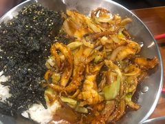 韩式辣炒八爪鱼-韩聚HANKUU