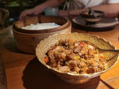 薄饼卷羊肉粒-楼兰新疆主题餐厅(苏州中心店)