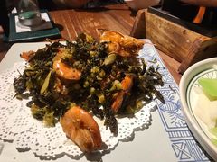 普洱茶香酥虾-云海肴·汽锅鸡·云南菜(美罗城店)