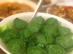 翡翠圆子汤-柏合黄记豆腐皮饭店