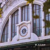 已经成为历史的京汉火车站旧址,背后刚好就是武汉地铁1号线